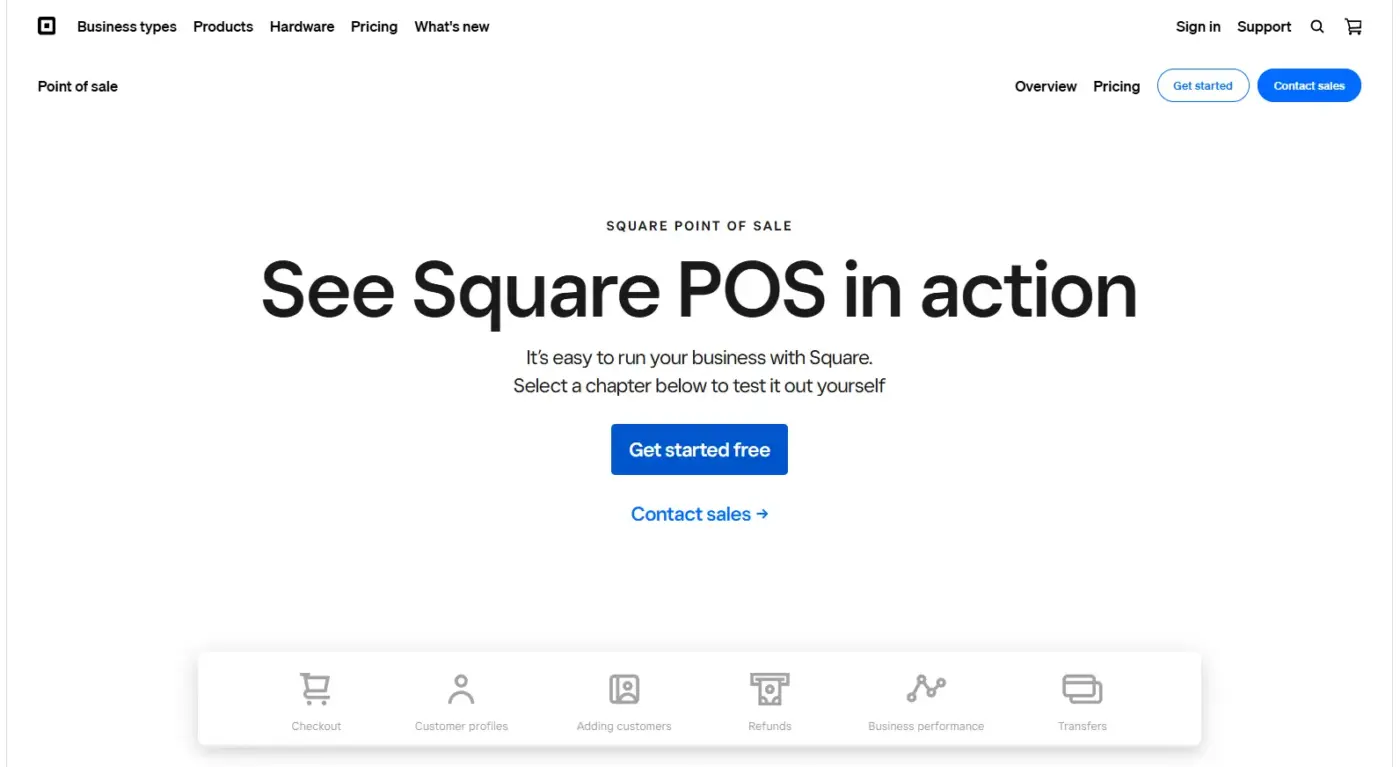 A third-party POS with a WooCommerce integration