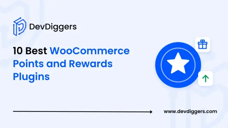 Star coin and gift icon beside the title 10 Best WooCommerce Points and Rewards Plugins