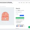 WooCommerce product page with a green Need help? Chat with us bubble in the bottom right corner