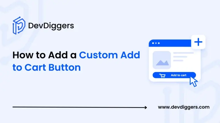 Flat product window with add to cart button icon beside the title How to Add a Custom Add to Cart Button