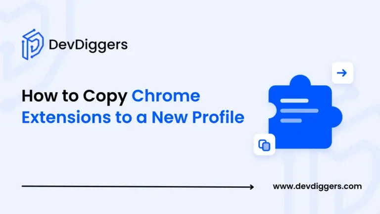 Flat puzzle piece icon beside the title How to Copy Chrome Extensions to a New Profile