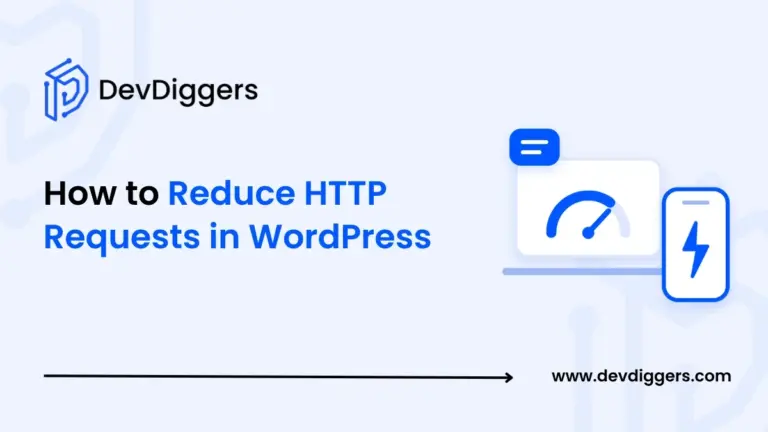 Flat laptop and phone speed icon beside the title How to Reduce HTTP Requests in WordPress