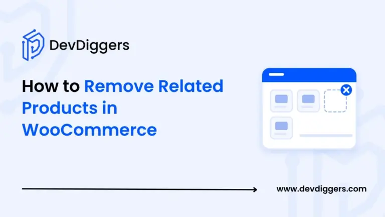 Flat product grid window icon with a removed tile beside the title How to Remove Related Products in WooCommerce