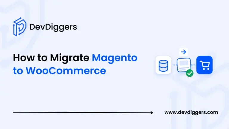 Flat database to shop cart migration icon beside the title How to Migrate Magento to WooCommerce