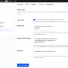 Wallet settings that let customers check their wallet balance and pay with the wallet in WhatsApp