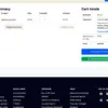 WooCommerce cart with a full width Purchase via WhatsApp button below the cart totals