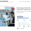 Crowdfunding campaign product page with amount raised, progress bar, supporter count, days left, stretch goals and reward tiers to pick from