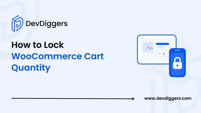 Flat tablet and padlock phone icon beside the title How to Lock WooCommerce Cart Quantity