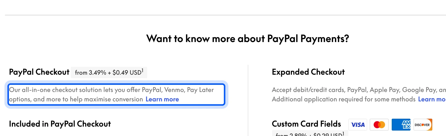 PayPal Checkout includes Venmo in WooCommerce PayPal Payments